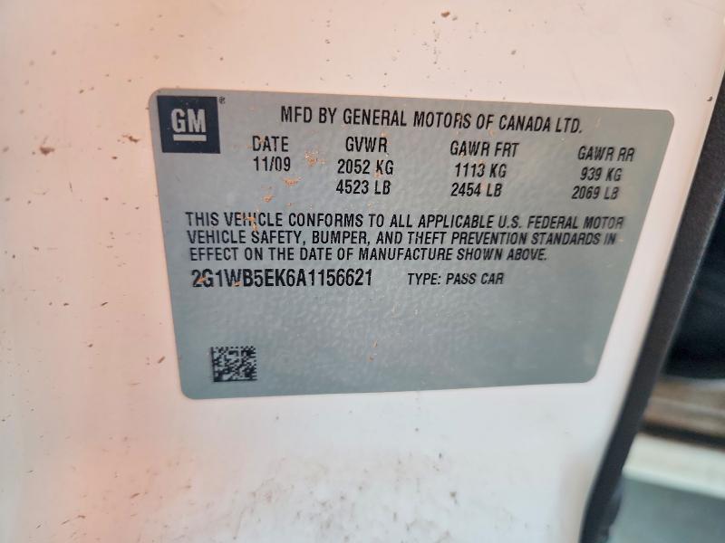 Photo 12 of 2G1WB5EK6A1156621