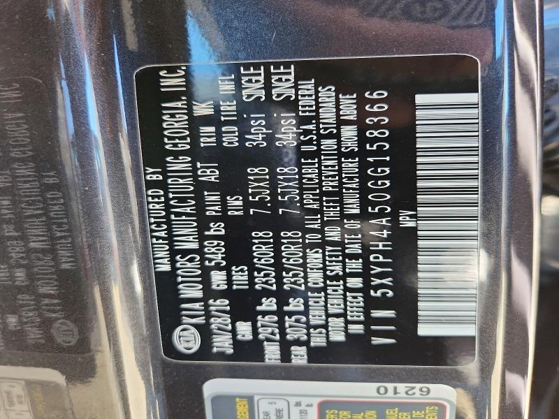 Photo 13 of 5XYPH4A50GG158366