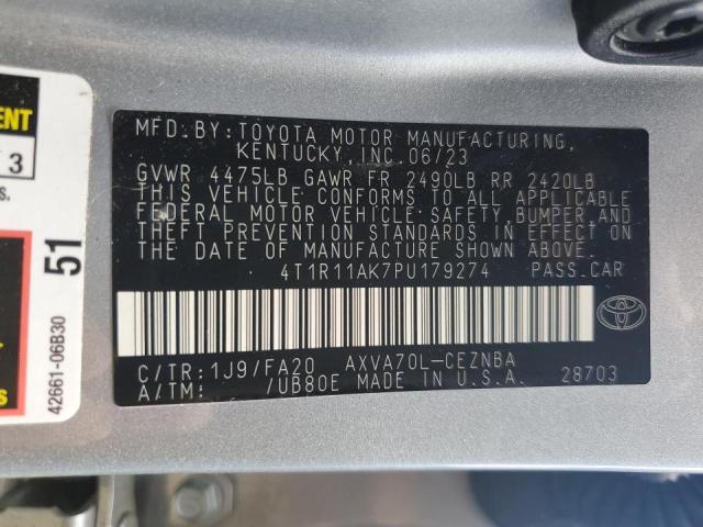 Photo 12 of 4T1R11AK7PU179274