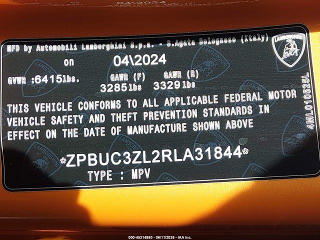 Photo 9 of ZPBUC3ZL2RLA31844