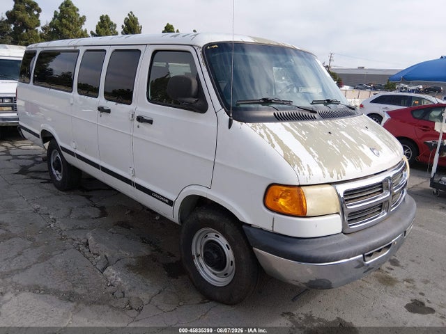 2001 DODGE RAM WAGON 3500